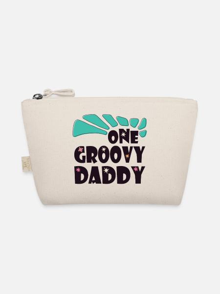 One Groovy Daddy - Organic Pouch - nature - Front