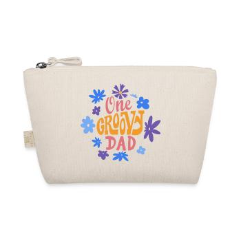 Un papa groovy, un papa génial - Trousse biologique - nature - Devant