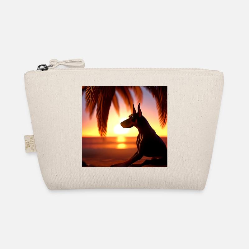 sunset dobermann Bio-Täschchen
