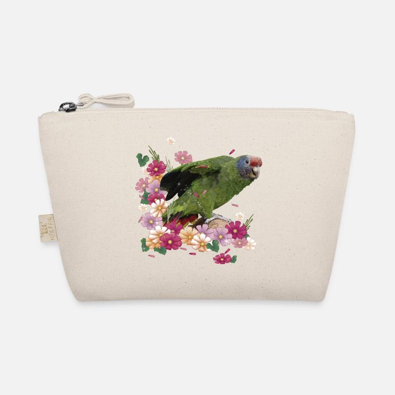 The Red-tailed Parrot Organic Pouch