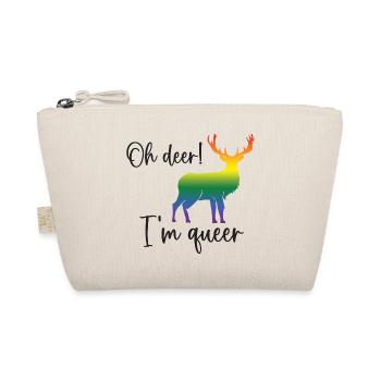 Mois de la fierté LGBTQ - Oh cerf je suis queer! - Trousse biologique - nature - Devant