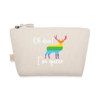 Mois de la fierté LGBTQ - Oh cerf je suis queer! - Trousse biologique - nature - Devant