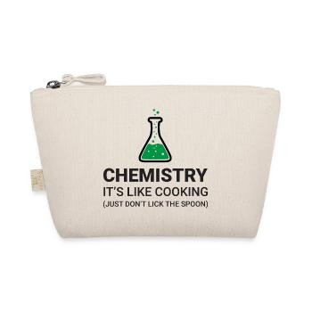 Chemistry, it's like cooking - Organic Pouch - nature - Front