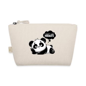 Panda Mélancolique Lundi - Trousse biologique - nature - Devant
