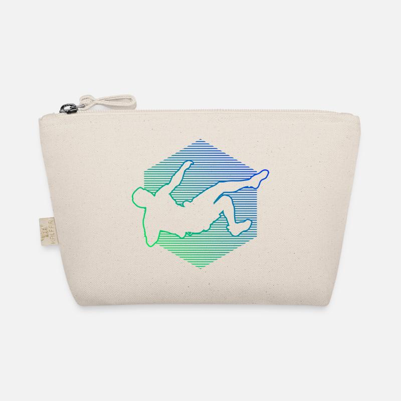 Climber Boulder Bouldering Climber Women Organic Pouch