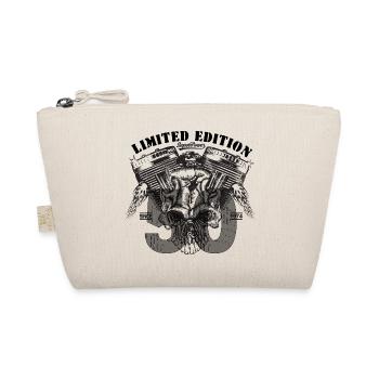 limited edition 1975 biker V2 Fan - Organic Pouch - nature - Front