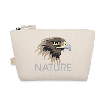 Nature eagle icon animals logo illustration - Organic Pouch - nature - Front