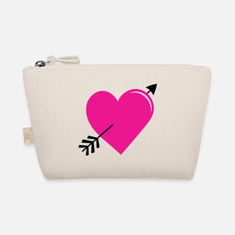 Coeur d’amour avec flèche Trousse biologique