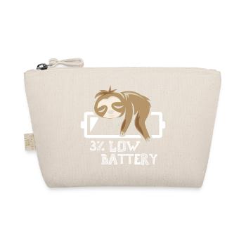 paresseux batterie vide drôles animaux bande dessinée dessin animé - Trousse biologique - nature - Devant