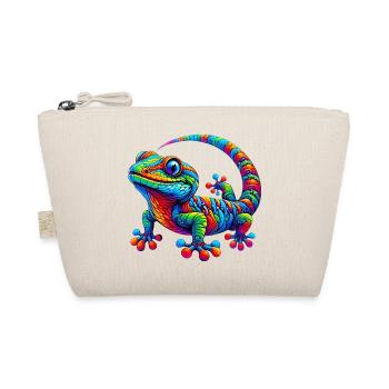 Gecko - Bio-Täschchen - Natur - Vorne