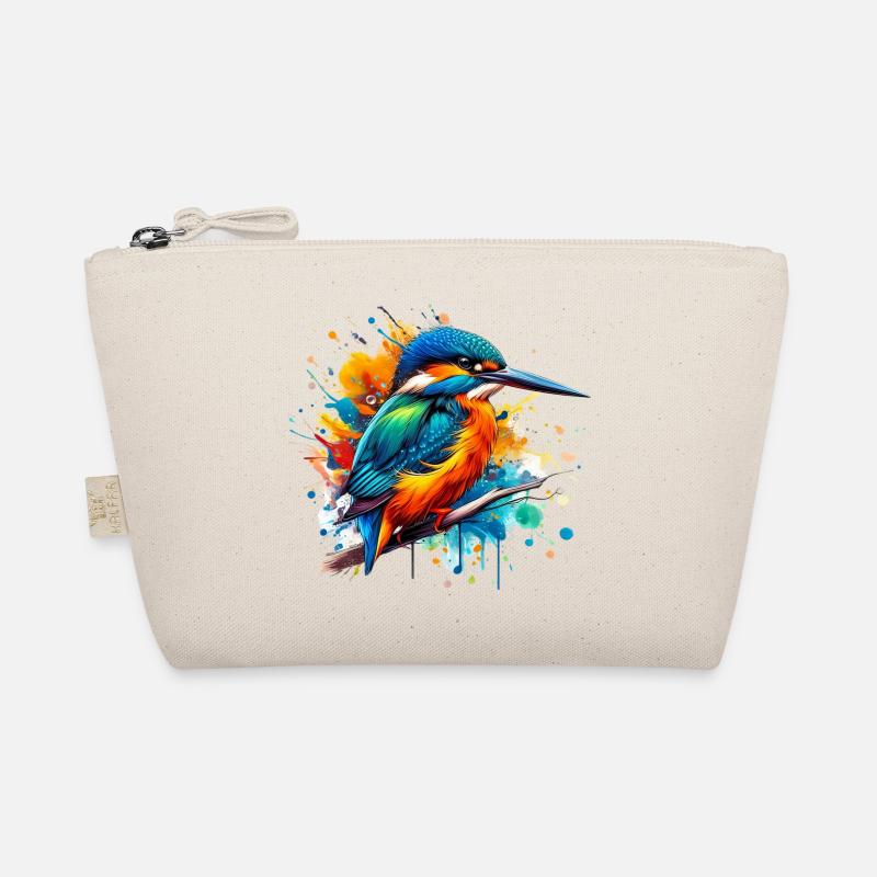 Eisvogel - Bio-Täschchen - Natur
