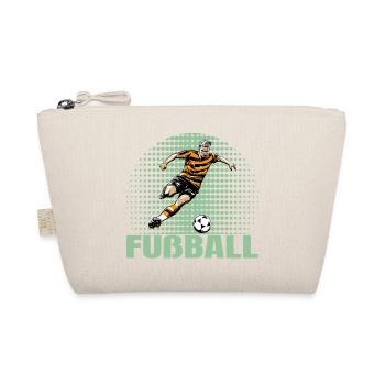 Fußball - Bio-Täschchen - Natur - Vorne