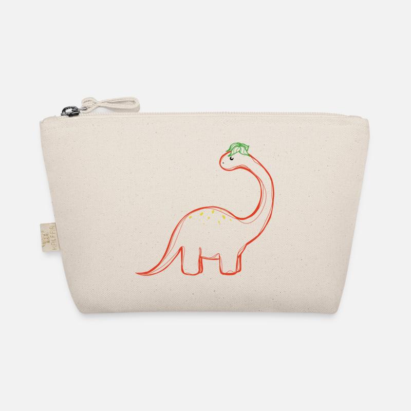 Dinosaurier Erdbeere Bio-Täschchen