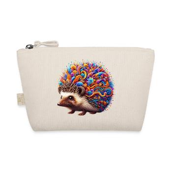 Hedgehog - Organic Pouch - nature - Front