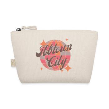 Ibbtown City Retro Vintage Ibbenbüren Rockcity - Bio-Täschchen - Natur - Vorne