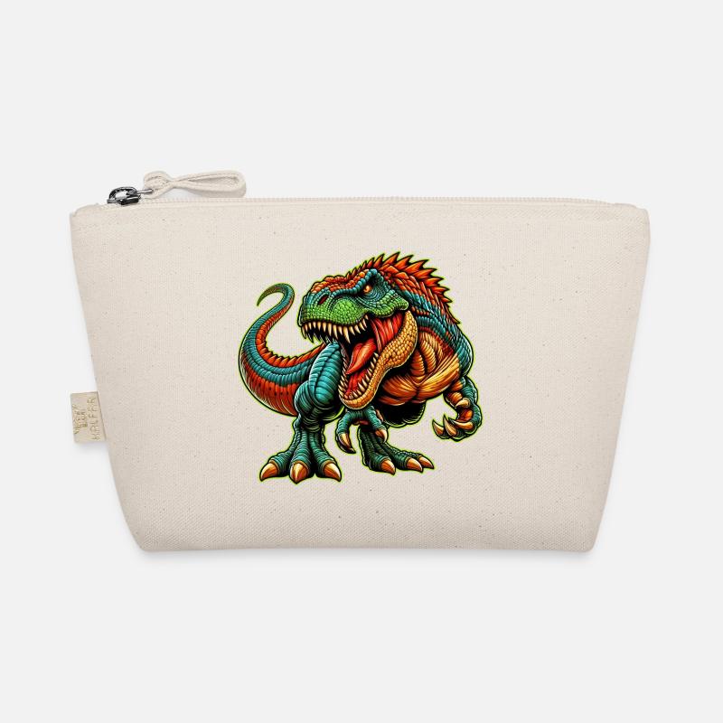 Dinosaurier - Bio-Täschchen - Natur
