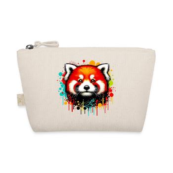 Red panda - Organic Pouch - nature - Front