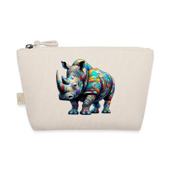 Rhinoceros - Organic Pouch - nature - Front