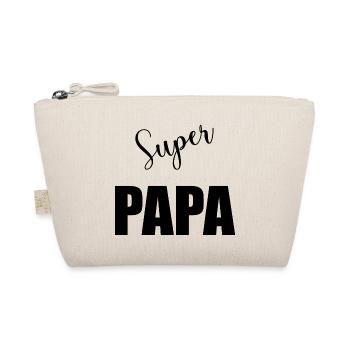 PAPA. VATERTAG. FROHER VATERTAG. ALLES GUTE ZUM GEBURTSTAG. - Bio-Täschchen - Natur - Vorne