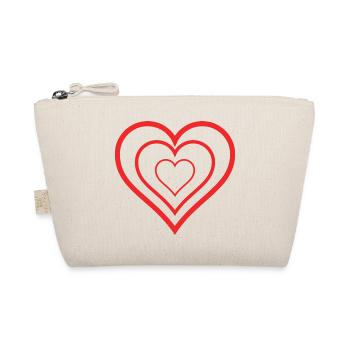 THANK YOU. MISTRESS. MASTER. HEART. THANK YOU MISTRESS. - Organic Pouch - nature - Front