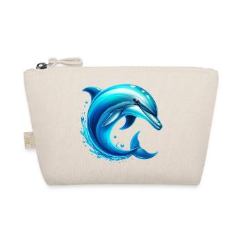 Delfin - Bio-Täschchen - Natur - Vorne