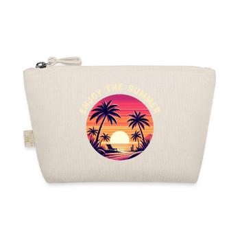 Enjoy the summer - Organic Pouch - nature - Front
