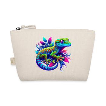 Gecko - Bio-Täschchen - Natur - Vorne
