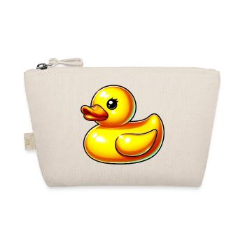 Ente Ente Ente Ente Ente - Bio-Täschchen - Natur - Vorne
