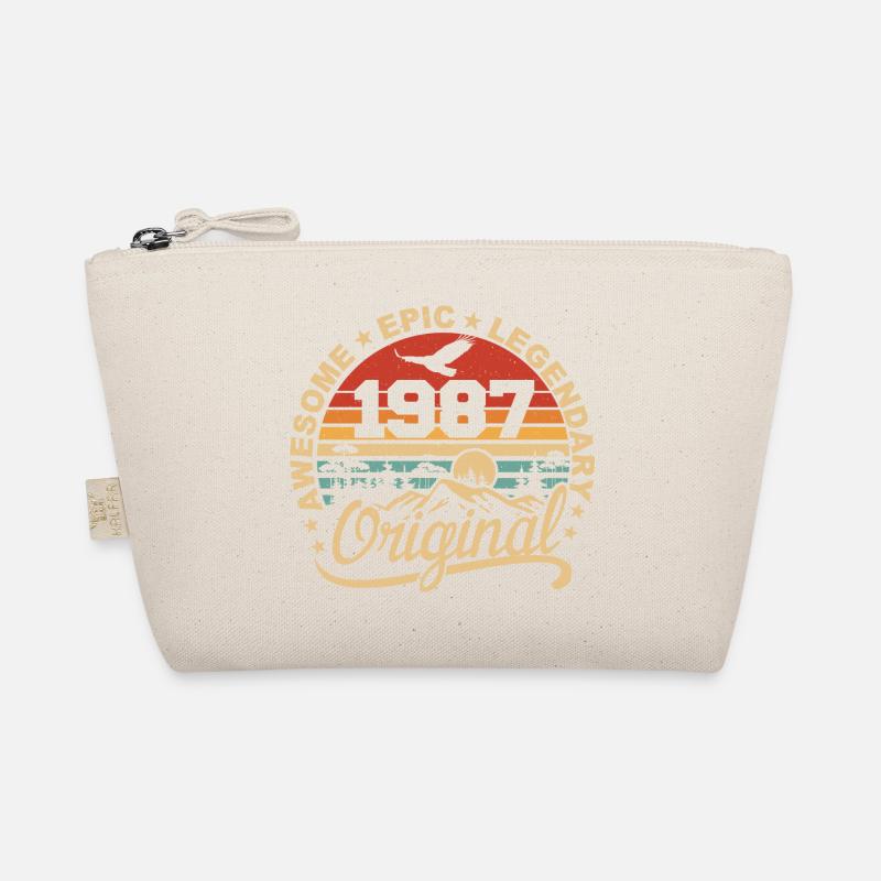 Original 1987 Retro 1987 Geburtstagsgeschenk Bio-Täschchen