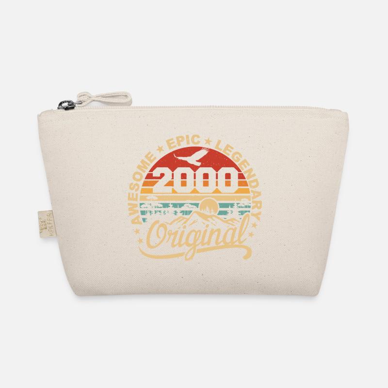 Original 2000 Retro 2000 Geburtstagsgeschenk Bio-Täschchen