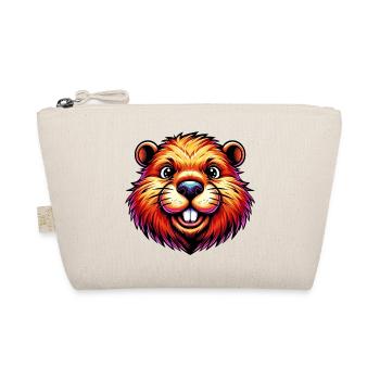 Beaver - Organic Pouch - nature - Front
