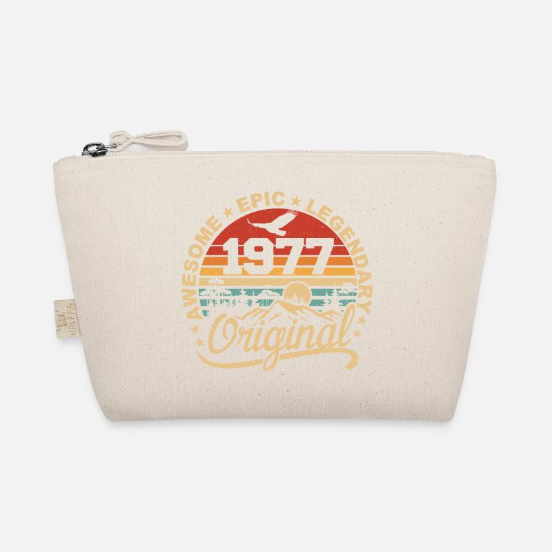 Original 1977 Geburtstagsgeschenk 1977 Retro 1977 Bio-Täschchen
