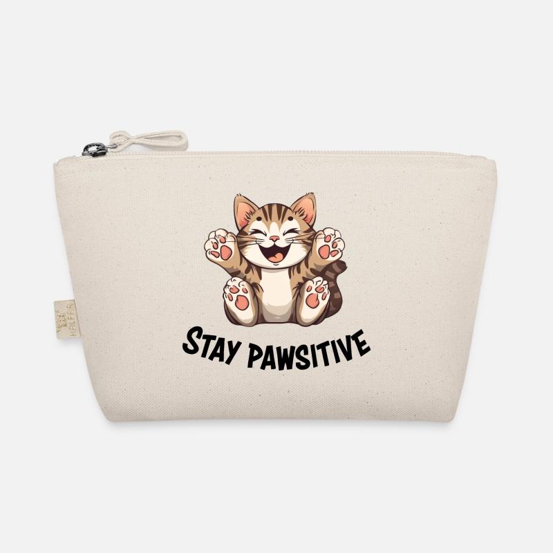 Chat mignon, chat drôle, cadeau de chat, t-shirt Trousse biologique