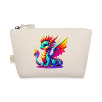 Drache - Bio-Täschchen - Natur - Vorne