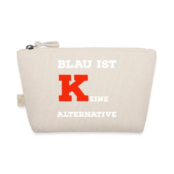 Blau ist keine Alternative - Bio-Täschchen - Natur - Vorne