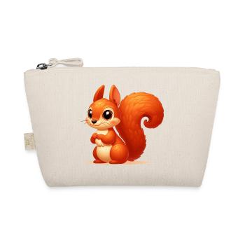 Squirrel - Organic Pouch - nature - Front