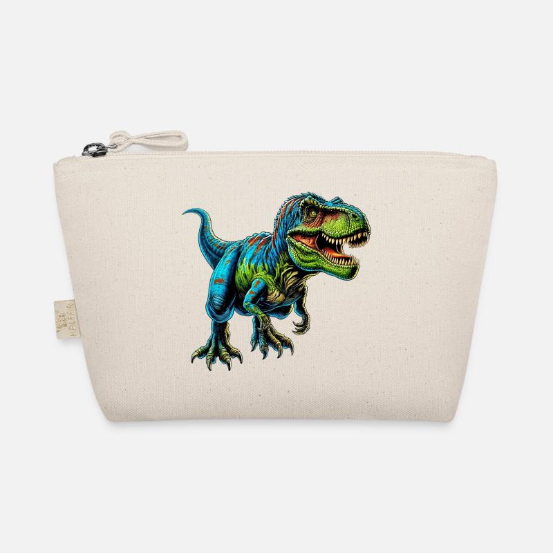Dinosaurier - Bio-Täschchen - Natur