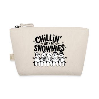 Adorable Chillin' avec My Snowmies Design - Trousse biologique - nature - Devant