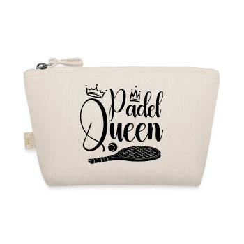 Femme Padel Queen Joueur De Padel Tennis Padeliste - Trousse biologique - nature - Devant