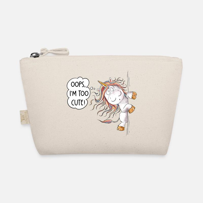Too Cute Rainbow Unicorn Fantasy Organic Pouch