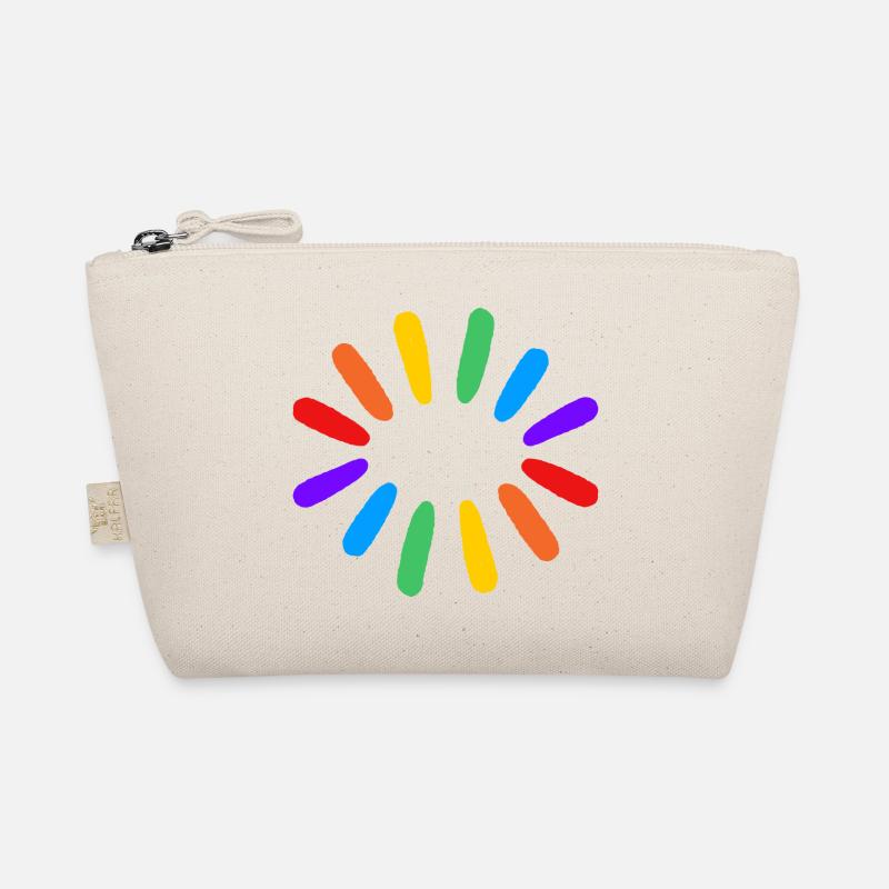 Rainbow Sun LGBTQIA gay pride Trousse biologique