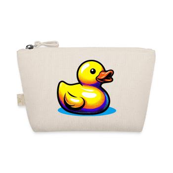 Ente Ente Ente Ente Ente - Bio-Täschchen - Natur - Vorne