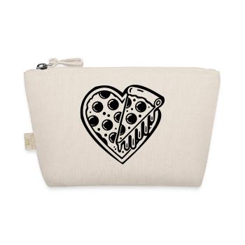 L’amour de la pizza | Amour? Je préfère la pizza ! - Trousse biologique - nature - Devant