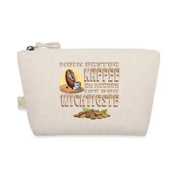 My First Coffee in the Morning 1 - Organic Pouch - nature - Front