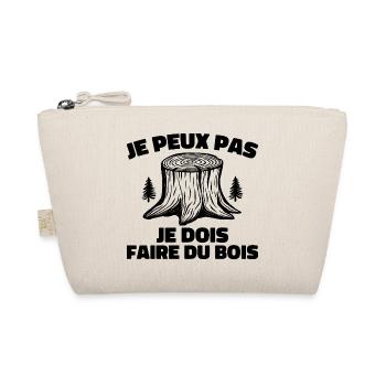 je peux pas je dois faire du bois - Trousse biologique - nature - Devant