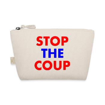 stop the coup - Organic Pouch - nature - Front