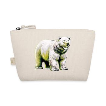 White polar bear - Organic Pouch - nature - Front