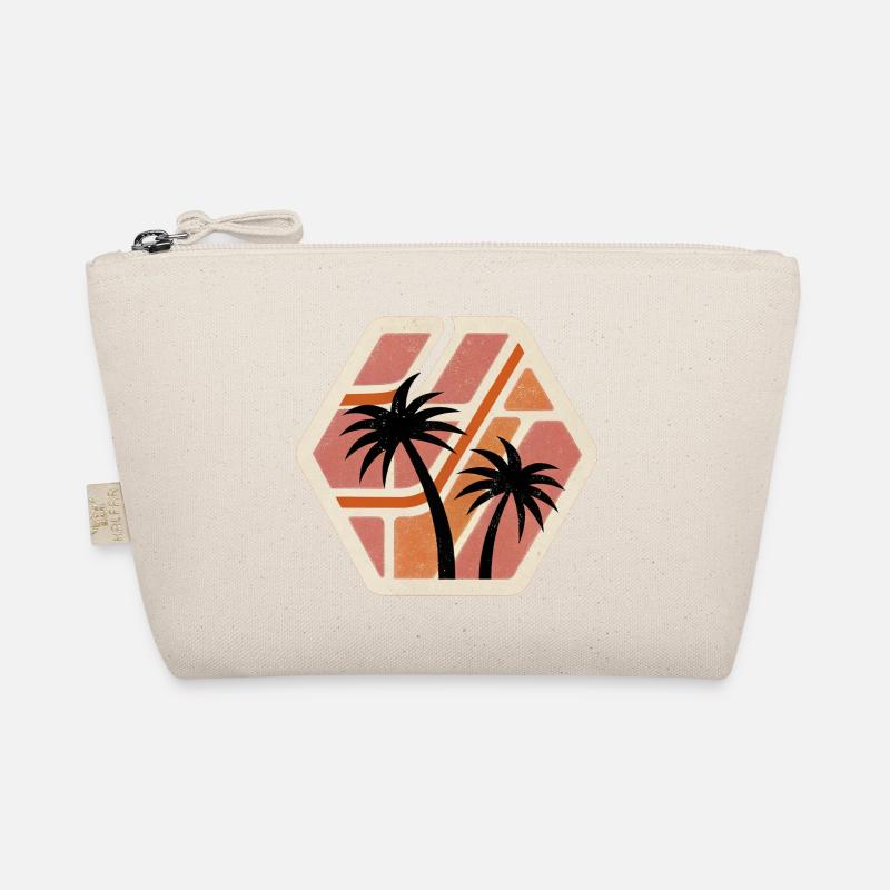 Geometric Tropical Roots Organic Pouch