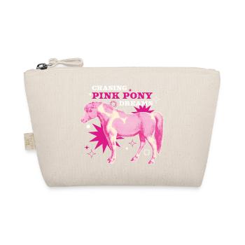 Pink Pony Dreams – Magic Ride - Organic Pouch - nature - Front