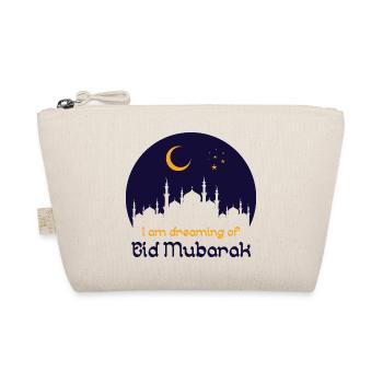 Eid Mubarak Halbmond Islam Ramadan - Bio-Täschchen - Natur - Vorne